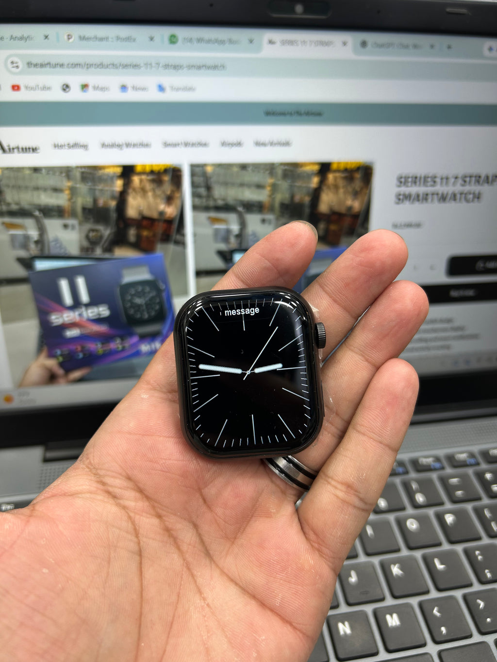 SERIES 11 7 STRAPS SMARTWATCH
