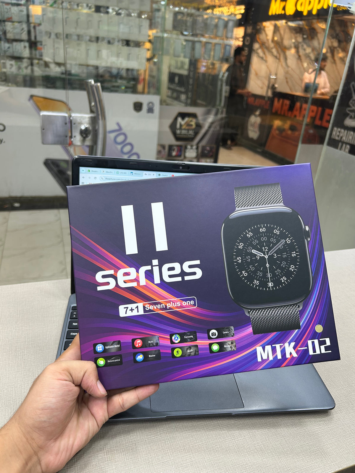 SERIES 11 7 STRAPS SMARTWATCH