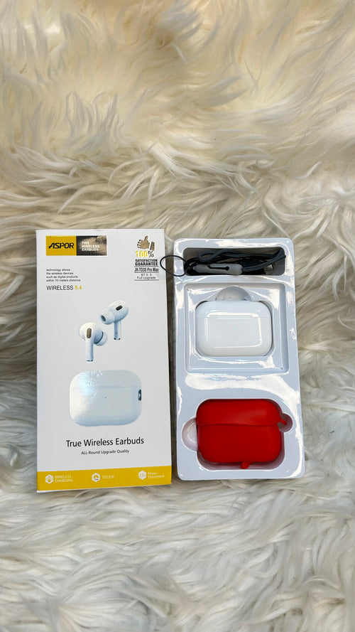 ASPOR AIRPODS WITH COVER