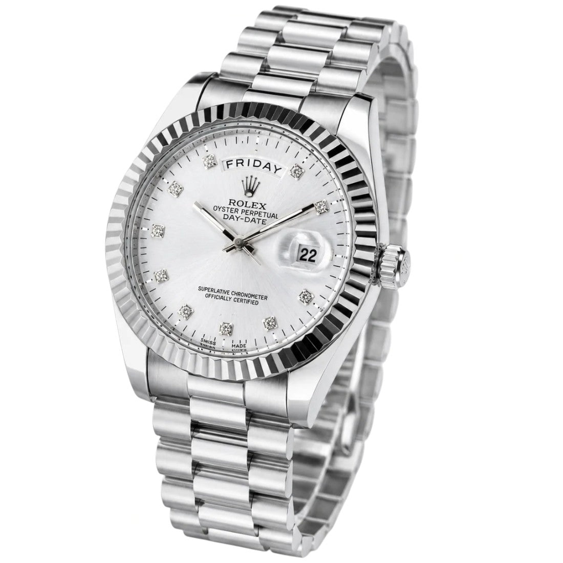 RLX SILVER DIAL WATCH